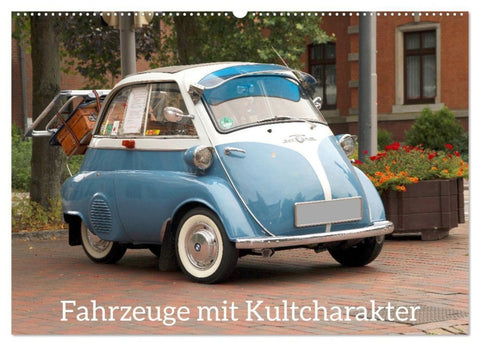 Fahrzeuge mit Kultcharakter (Wandkalender 2027 DIN A2 quer), CALVENDO Monatskalender