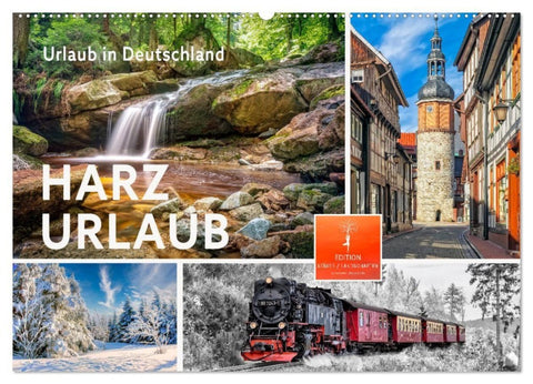 Harz - Urlaub (Wandkalender 2027 DIN A2 quer), CALVENDO Monatskalender