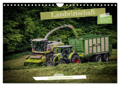 Landwirtschaft 2027 (Wandkalender 2027 DIN A4 quer), CALVENDO Monatskalender