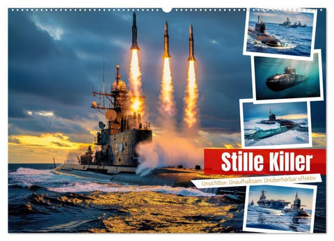 Stille Killer (Wandkalender 2027 DIN A2 quer), CALVENDO Monatskalender