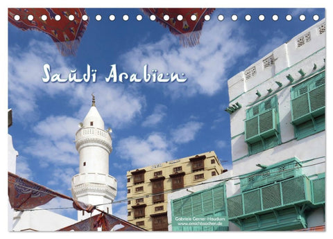 Saudi-Arabien (Tischkalender 2026 DIN A5 quer), CALVENDO Monatskalender