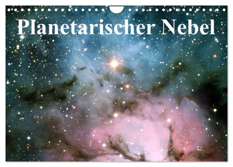 Planetarischer Nebel (Wandkalender 2026 DIN A4 quer), CALVENDO Monatskalender