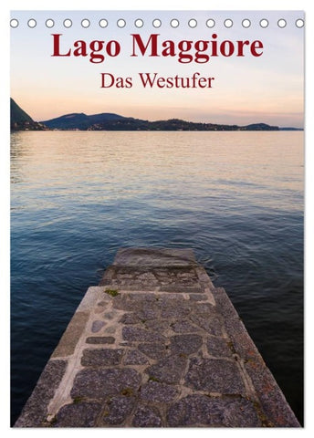 Lago Maggiore - Das Westufer (Tischkalender 2027 DIN A5 hoch), CALVENDO Monatskalender