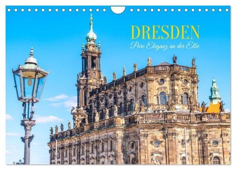 Dresden, Pure Eleganz an der Elbe (Wandkalender 2026 DIN A4 quer), CALVENDO Monatskalender