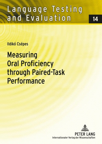 Measuring Oral Proficiency through Paired-Task Performance