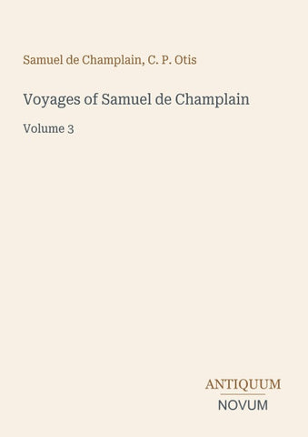 Voyages of Samuel de Champlain