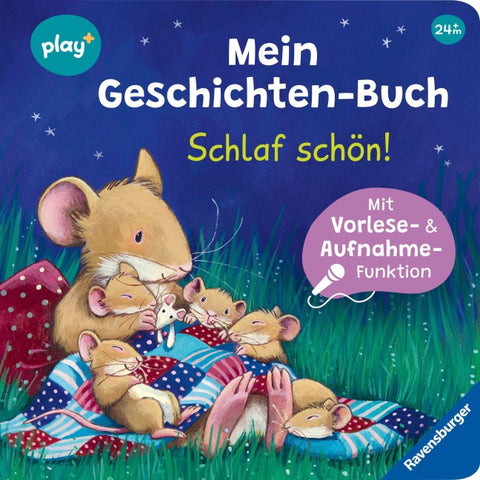Play+ Mein Geschichten-Buch Schlaf schön! - ab 2 Jahre