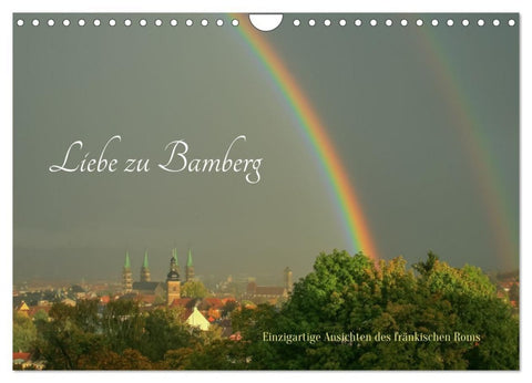 Liebe zu Bamberg (Wandkalender 2027 DIN A4 quer), CALVENDO Monatskalender