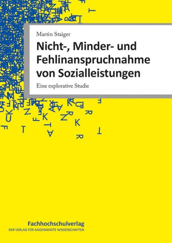 Nicht-, Minder- und Fehlinanspruchnahme von Sozialleistungen