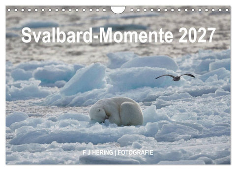 Svalbard-Momente (Wandkalender 2027 DIN A4 quer), CALVENDO Monatskalender