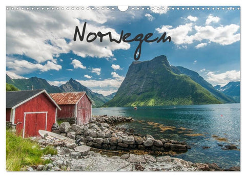 Norwegen (Wandkalender 2027 DIN A3 quer), CALVENDO Monatskalender