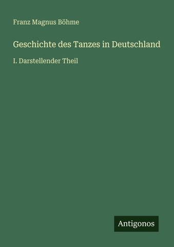 Geschichte des Tanzes in Deutschland