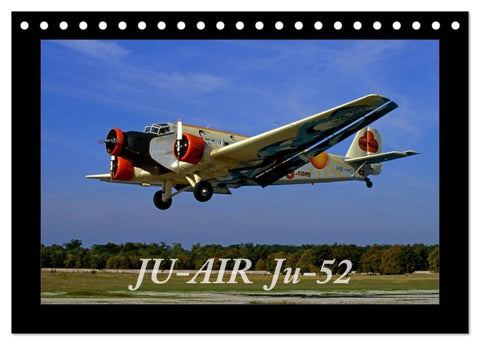 JU-AIR Ju-52 (Tischkalender 2027 DIN A5 quer), CALVENDO Monatskalender