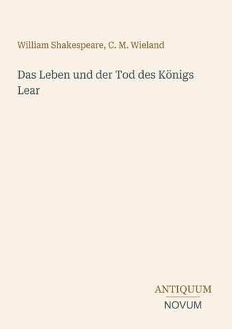 Das Leben und der Tod des Königs Lear