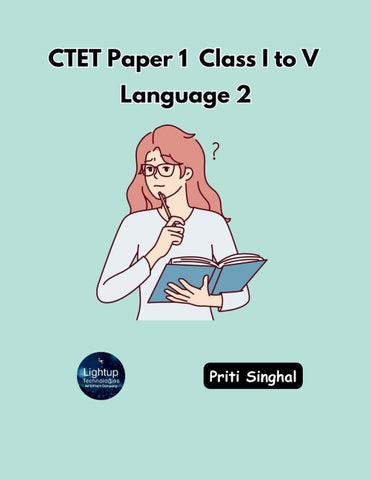 CTET Paper 1 Class I to V Language 2