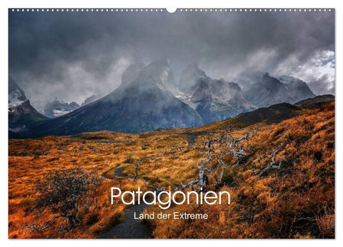 Patagonien-Land der Extreme (Wandkalender 2027 DIN A2 quer), CALVENDO Monatskalender