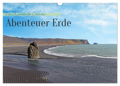 Abenteuer Erde Ein Kalender für Entdecker (Wandkalender 2027 DIN A3 quer), CALVENDO Monatskalender