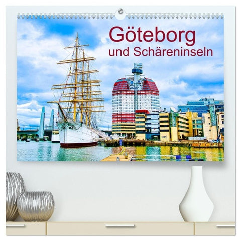 Göteborg und Schäreninseln (hochwertiger Premium Wandkalender 2027 DIN A2 quer), Kunstdruck in Hochglanz