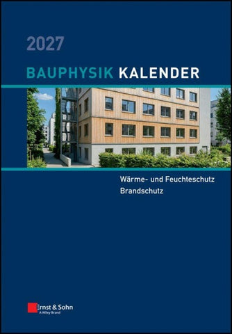 Bauphysik-Kalender / Bauphysik-Kalender 2027