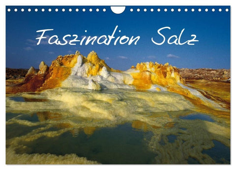 Faszination Salz (Wandkalender 2027 DIN A4 quer), CALVENDO Monatskalender