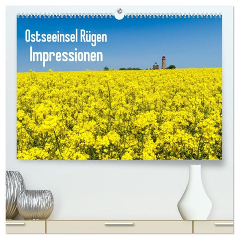 Ostseeinsel Rügen Impressionen (hochwertiger Premium Wandkalender 2026 DIN A2 quer), Kunstdruck in Hochglanz