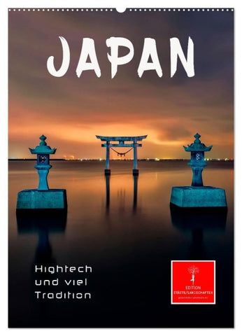 Japan - Hightech und viel Tradition (Wandkalender 2027 DIN A2 hoch), CALVENDO Monatskalender