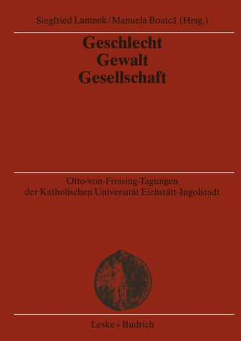 Geschlecht — Gewalt — Gesellschaft