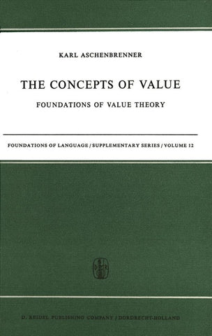 The Concepts of Value