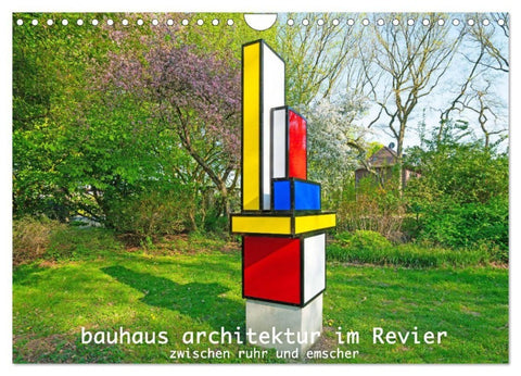 Bauhaus-Architektur im Ruhrgebiet (Wandkalender 2027 DIN A4 quer), CALVENDO Monatskalender