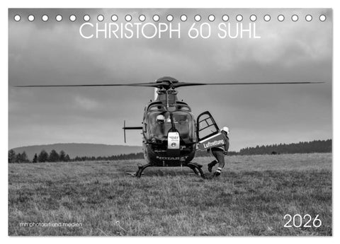Christoph 60 Suhl (Tischkalender 2026 DIN A5 quer), CALVENDO Monatskalender