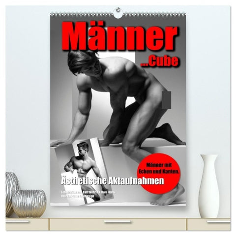 Männer... Cube (hochwertiger Premium Wandkalender 2027 DIN A2 hoch), Kunstdruck in Hochglanz