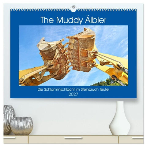 The Muddy Älbler (hochwertiger Premium Wandkalender 2027 DIN A2 quer), Kunstdruck in Hochglanz