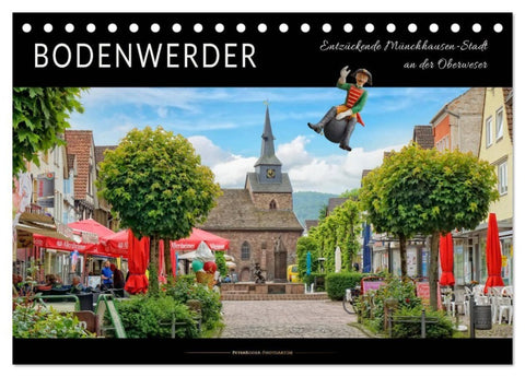 Bodenwerder - entzückende Münchhausen-Stadt an der Oberweser (Tischkalender 2027 DIN A5 quer), CALVENDO Monatskalender