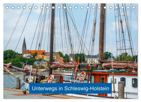 Unterwegs in Schleswig-Holstein (Tischkalender 2027 DIN A5 quer), CALVENDO Monatskalender