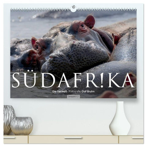 Südafrika - Die Tierwelt (hochwertiger Premium Wandkalender 2027 DIN A2 quer), Kunstdruck in Hochglanz