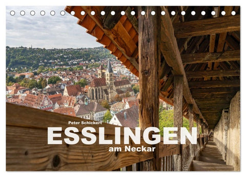 Esslingen am Neckar (Tischkalender 2027 DIN A5 quer), CALVENDO Monatskalender