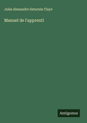 Manuel de l'apprenti