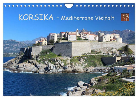 Korsika - Mediterrane Vielfalt (Wandkalender 2027 DIN A4 quer), CALVENDO Monatskalender