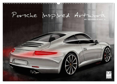 Porsche inspired Artwork by Reinhold Art´s (Wandkalender 2027 DIN A2 quer), CALVENDO Monatskalender