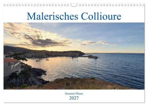 Malerisches Collioure in Südfrankreich (Wandkalender 2027 DIN A3 quer), CALVENDO Monatskalender