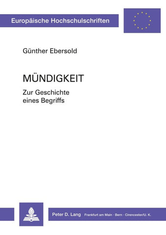 Mündigkeit