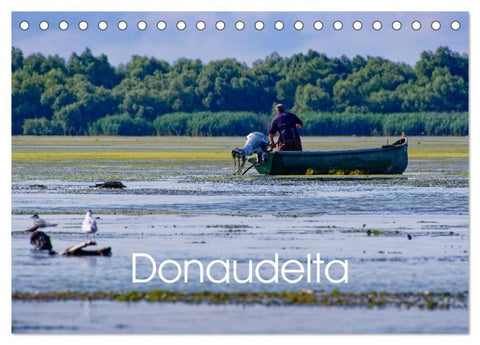 Donau-Delta (Tischkalender 2027 DIN A5 quer), CALVENDO Monatskalender
