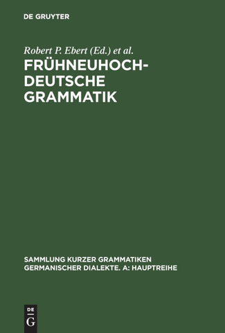 Frühneuhochdeutsche Grammatik