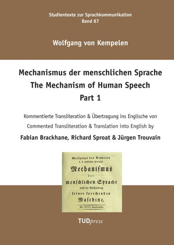Mechanismus der menschlichen Sprache Part 1