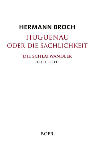 Huguenau oder die Sachlichkeit