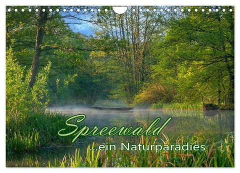 Spreewald - Ein Naturparadies (Wandkalender 2027 DIN A4 quer), CALVENDO Monatskalender