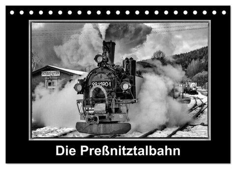 Die Preßnitztalbahn (Tischkalender 2027 DIN A5 quer), CALVENDO Monatskalender