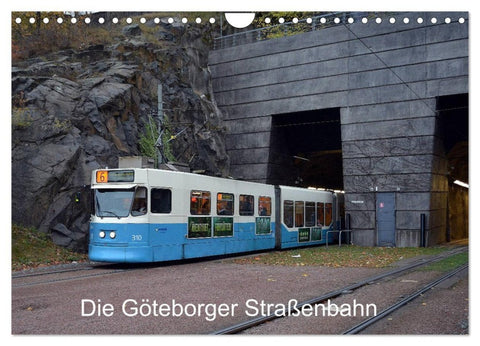 Die Göteborger Straßenbahn (Wandkalender 2027 DIN A4 quer), CALVENDO Monatskalender