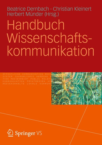 Handbuch Wissenschaftskommunikation
