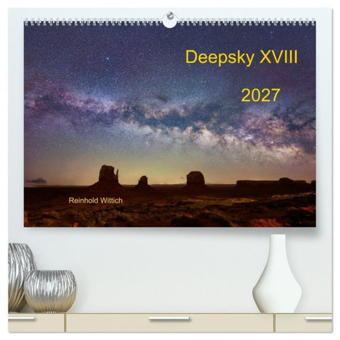 Deepsky XVIII (hochwertiger Premium Wandkalender 2027 DIN A2 quer), Kunstdruck in Hochglanz